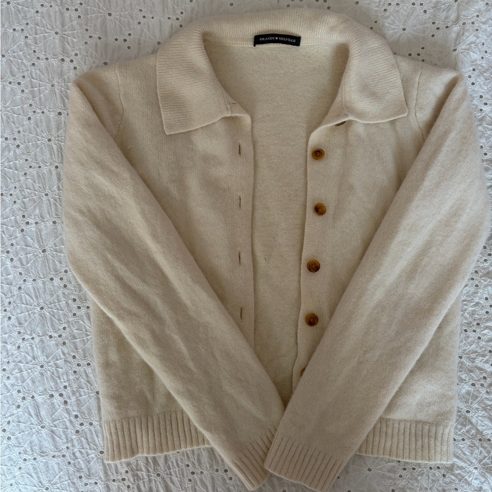 Brandy Melville Cream Cardigan